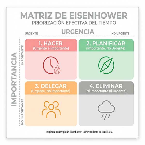 Matriz de Eisenhower - Hernán Gabenara